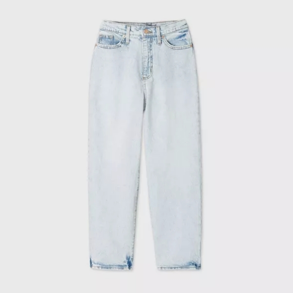 Women's High Rise Vintage Straight Cropped Jeans - Picture 8 of 8